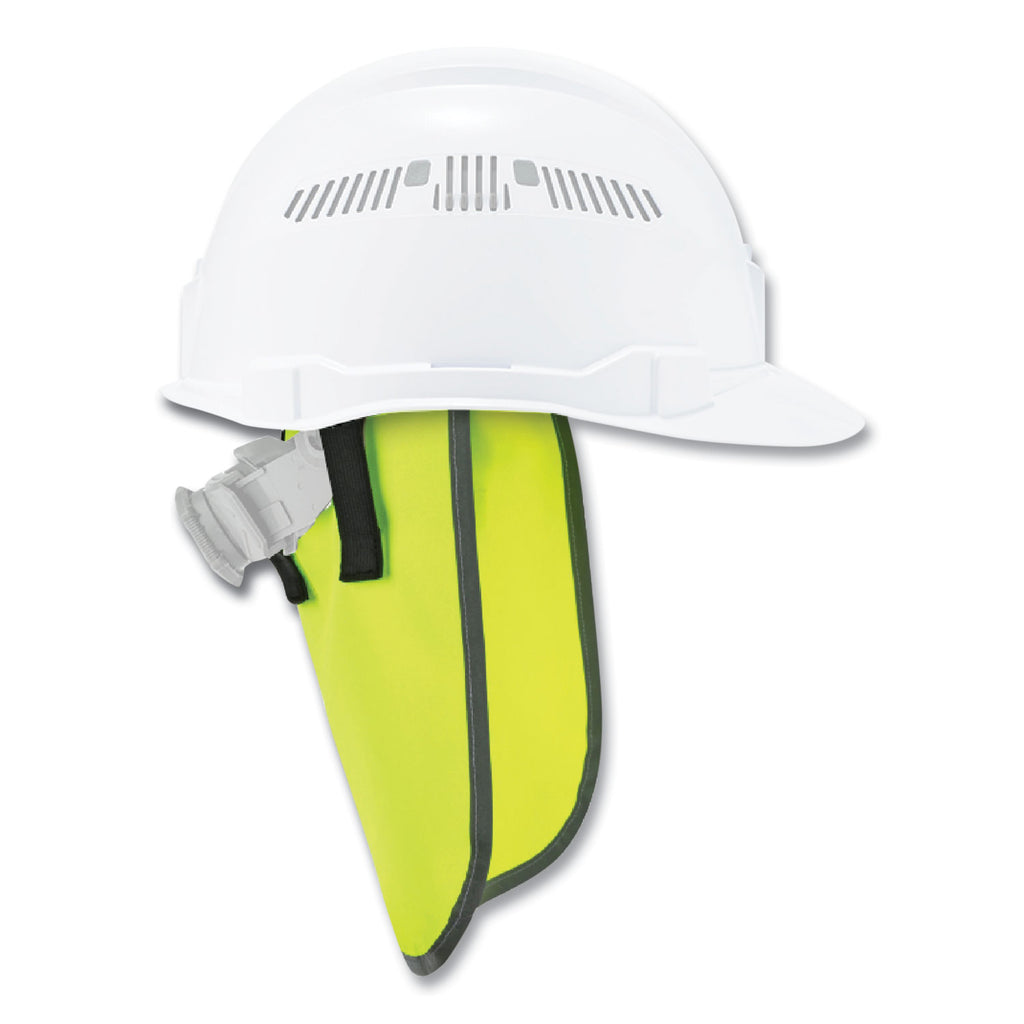 glowear-8006-hi-vis-hard-hat-neck-shade-1225-x-105-lime-ships-in-1-3-business-days_ego29063 - 1