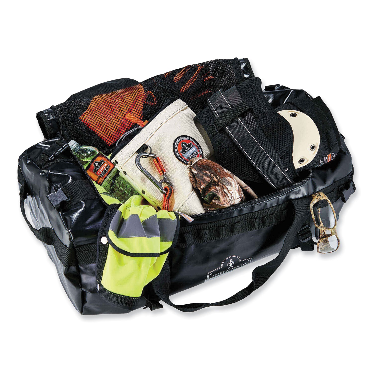 Arsenal 5030 Water-Resistant Duffel Bag, Medium, 15.5 x 27 x 15.5, Black, Ships in 1-3 Business Days
