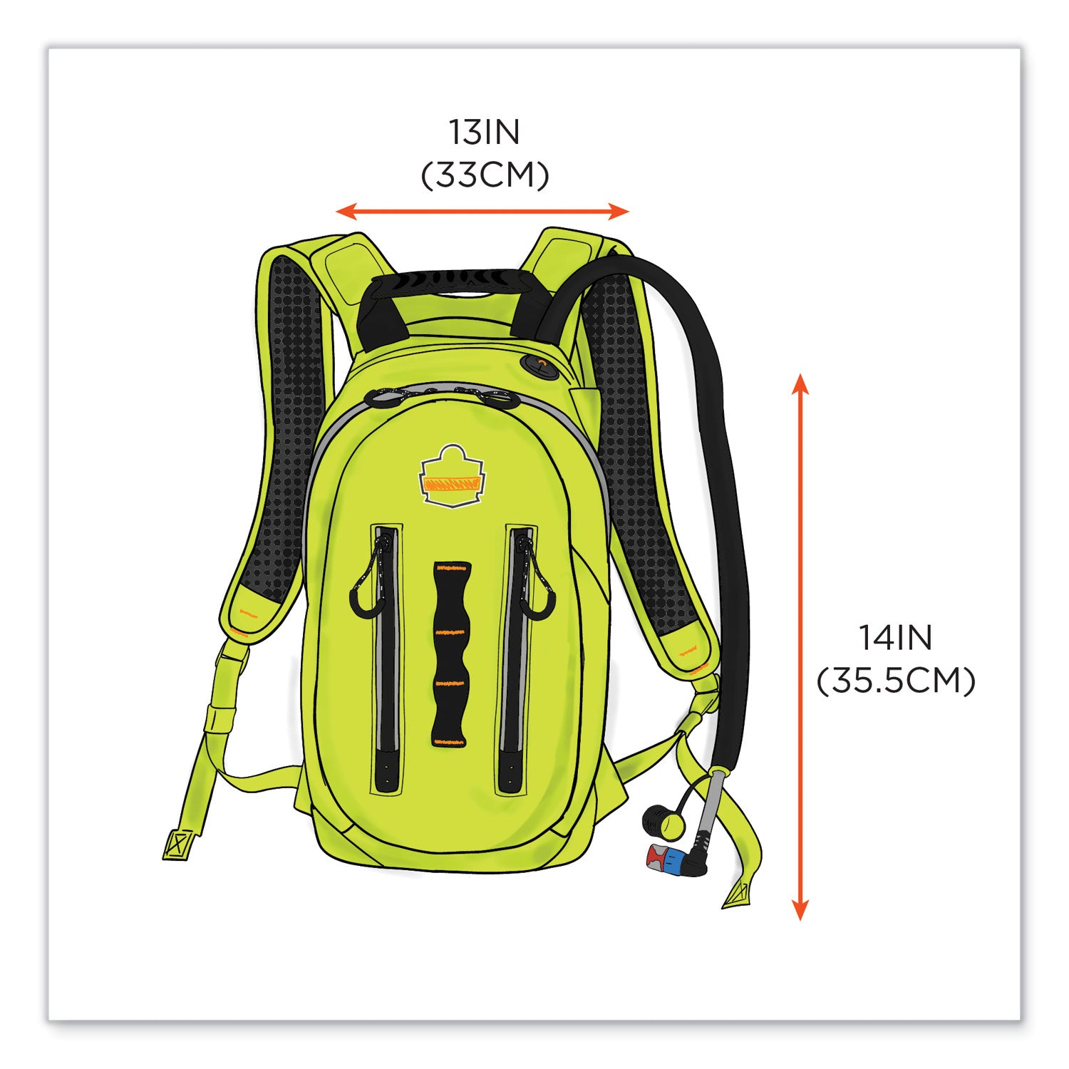 chill-its-5157-cargo-hydration-pack-with-storage-3-l-hi-vis-lime-ships-in-1-3-business-days_ego13164 - 7