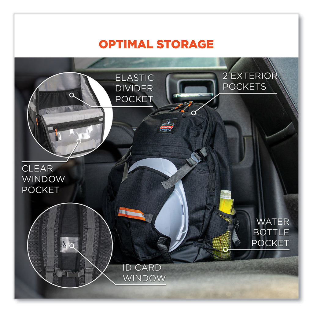Arsenal 5188 PPE Jobsite Backpack, 7 x 15 x 20, Black, Ships in 1-3 Business Days