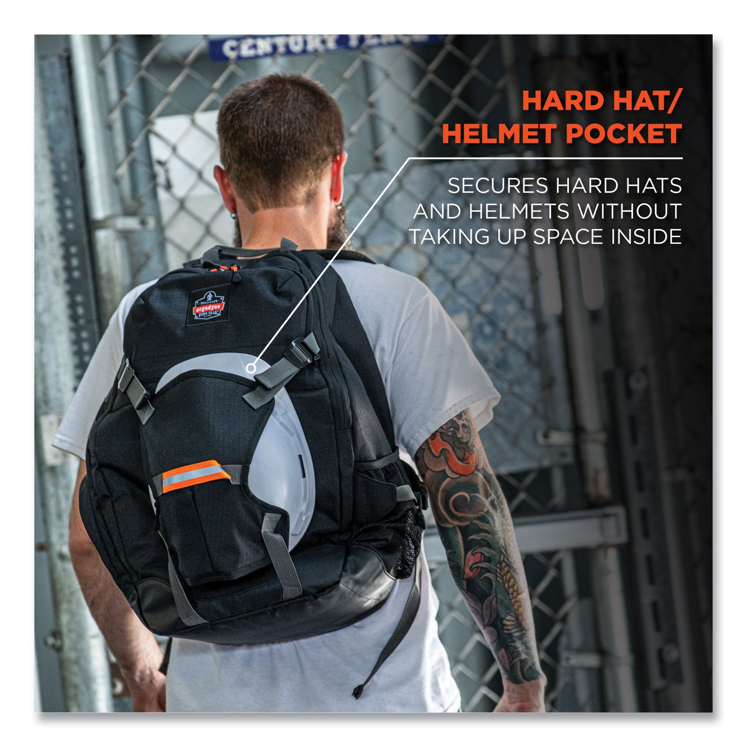 Arsenal 5188 PPE Jobsite Backpack, 7 x 15 x 20, Black, Ships in 1-3 Business Days