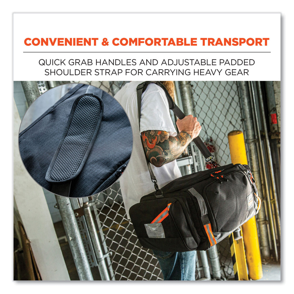 Arsenal 5189 PPE Duffel Bag, 12 x 22 x 9, Black, Ships in 1-3 Business Days