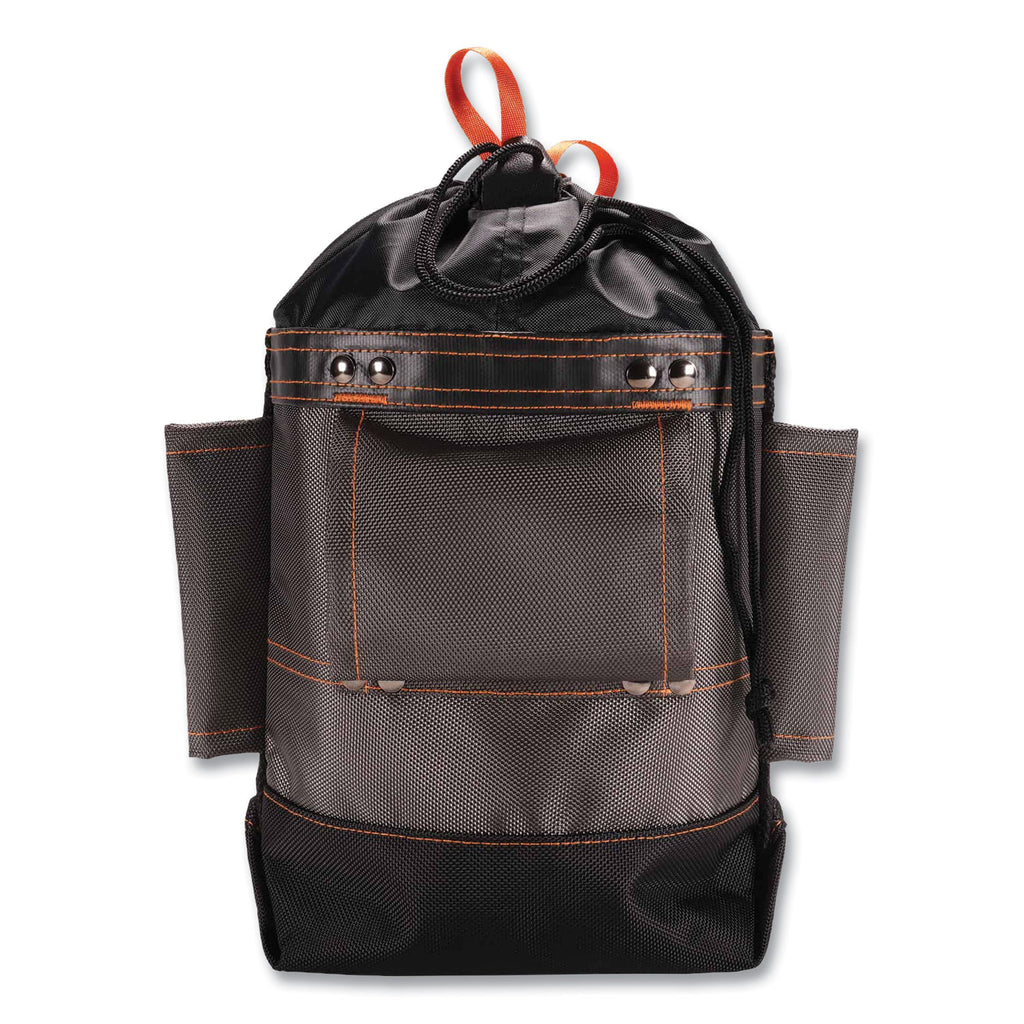 Arsenal 5926 Topped Bolt Bag Tool Pouch, Short, 5 x 10 x 9, Ballistic Polyester, Black/Gray, Ships in 1-3 Business Days