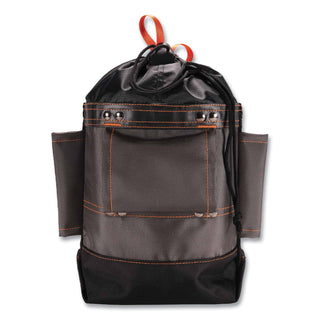 Arsenal 5926 Topped Bolt Bag Tool Pouch, Short, 5 x 10 x 9, Ballistic Polyester, Black/Gray, Ships in 1-3 Business Days