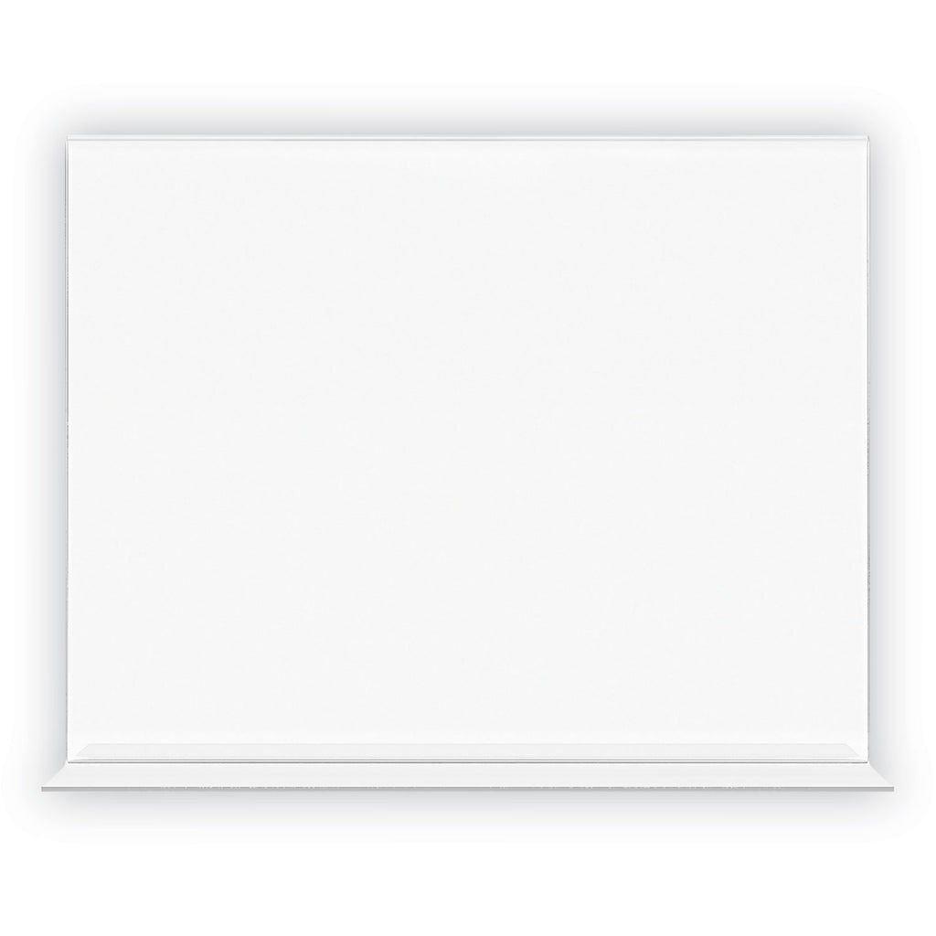 Anti-Glare Stand Up Double Sided Sign Holder, 8.5 x 11, Clear
