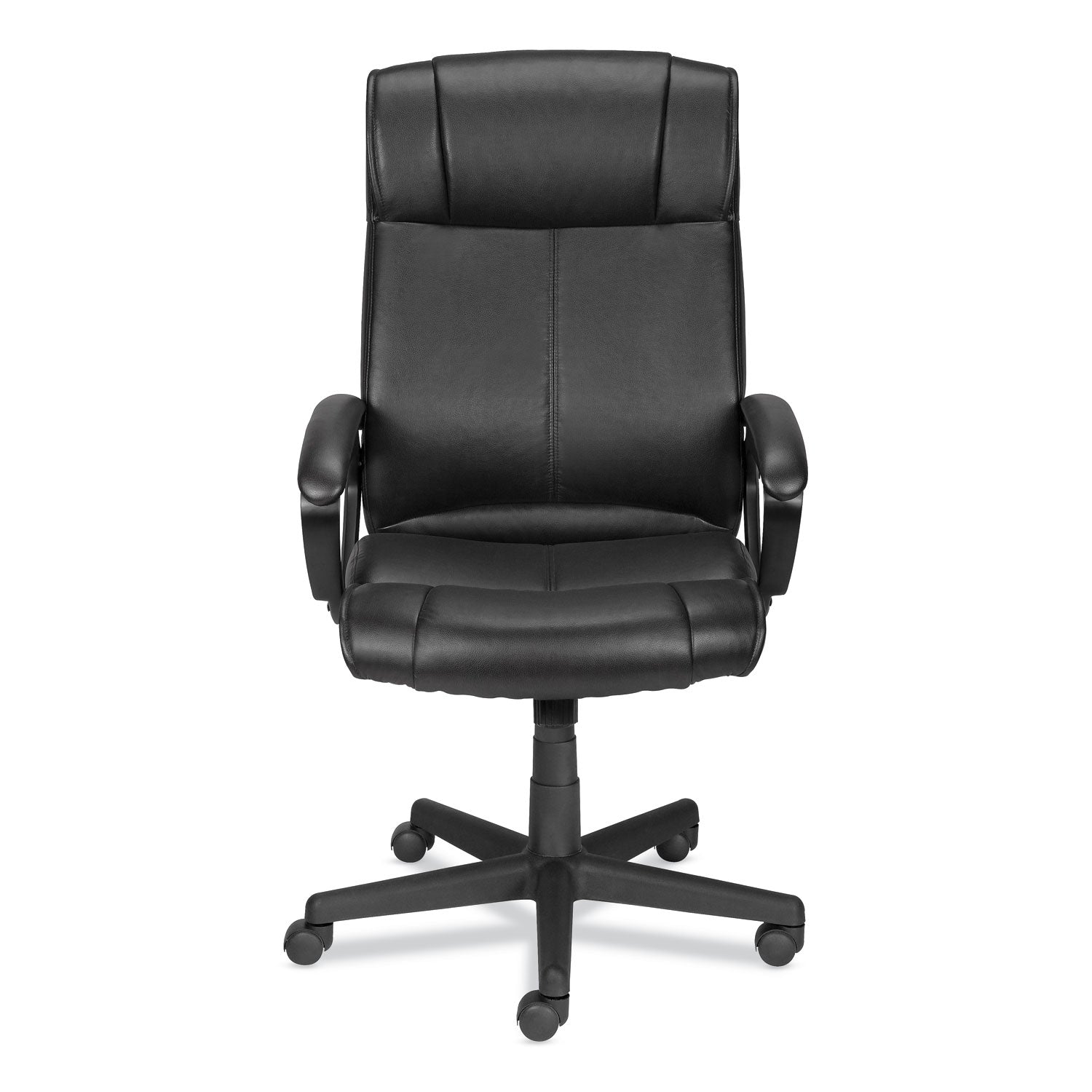 Alera Dalibor Series Manager Chair, Supports Up to 250 lb, 17.5" to 21.3" Seat Height, Black Seat/Back, Black Base - 2