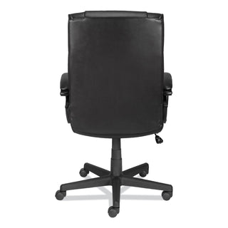 Alera Dalibor Series Manager Chair, Supports Up to 250 lb, 17.5" to 21.3" Seat Height, Black Seat/Back, Black Base - 3