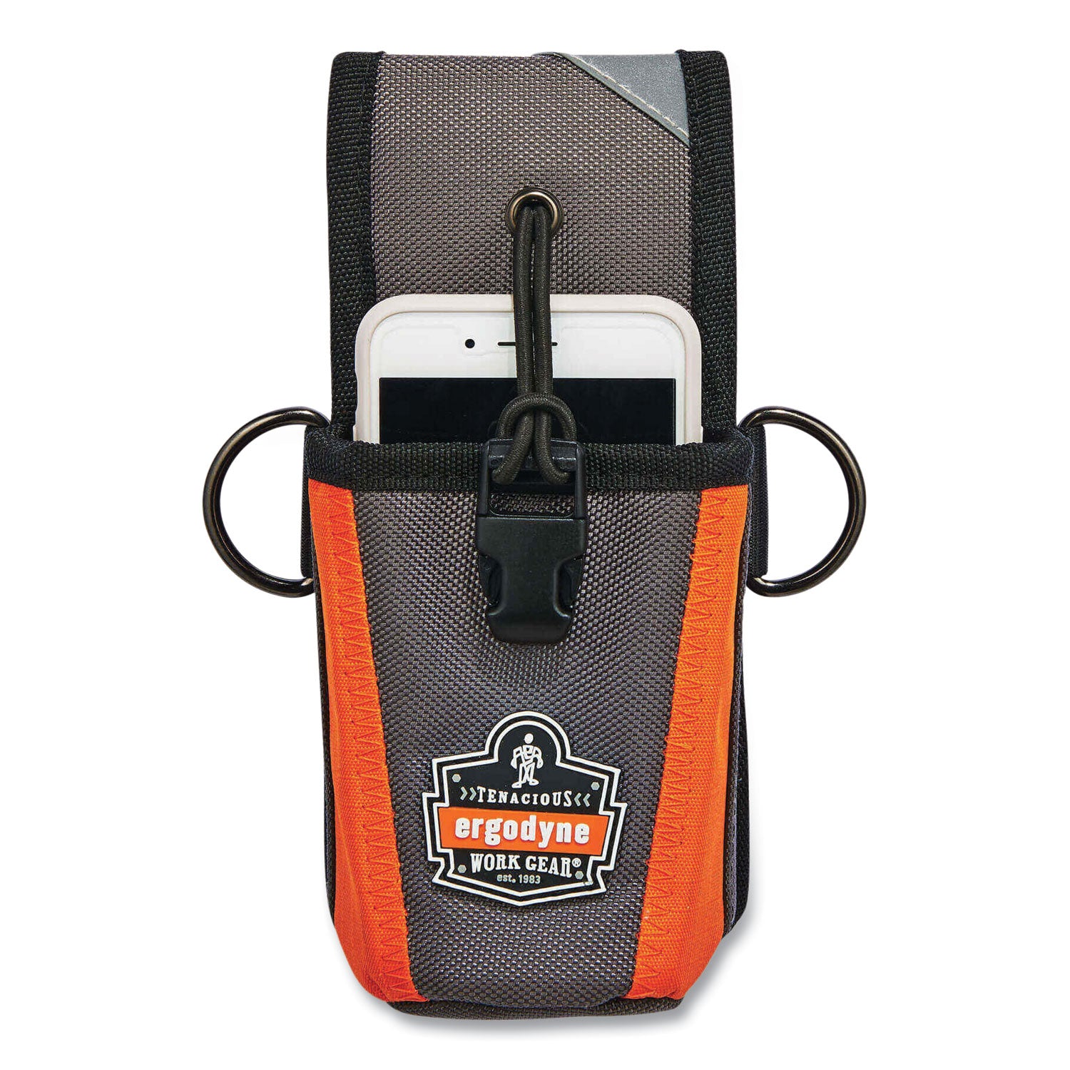 arsenal-5561-small-tool-and-radio-loop-holster-25-x-45-x-85-polyester-gray-ships-in-1-3-business-days_ego13561 - 3