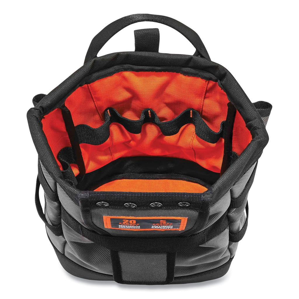 arsenal-5527-premium-topped-tool-pouch-with-hinged-closure-6-x-10-x-115-polyester-orange-ships-in-1-3-business-days_ego13627 - 8