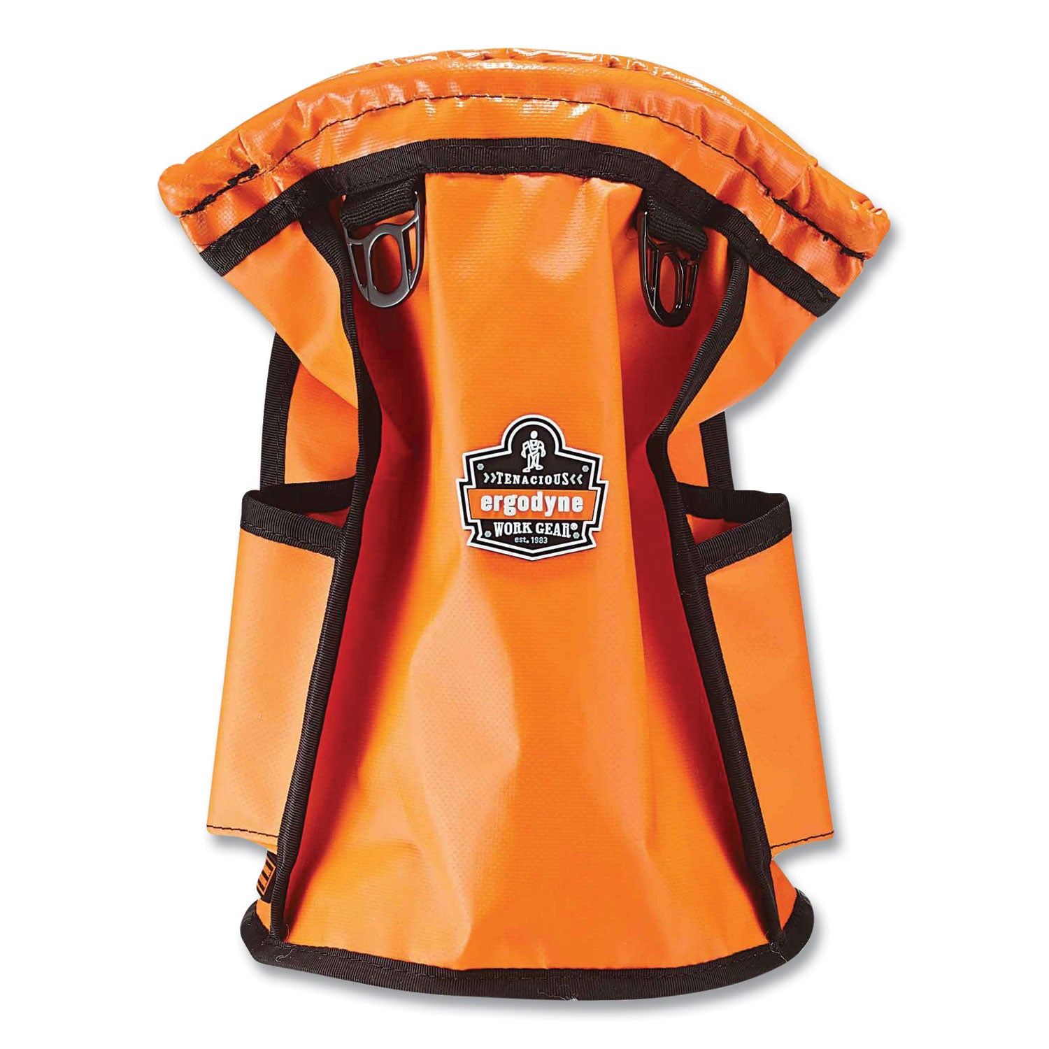 arsenal-5538-topped-parts-tarpaulin-pouch-75-x-75-x-12-tarpaulin-orange-ships-in-1-3-business-days_ego13638 - 1