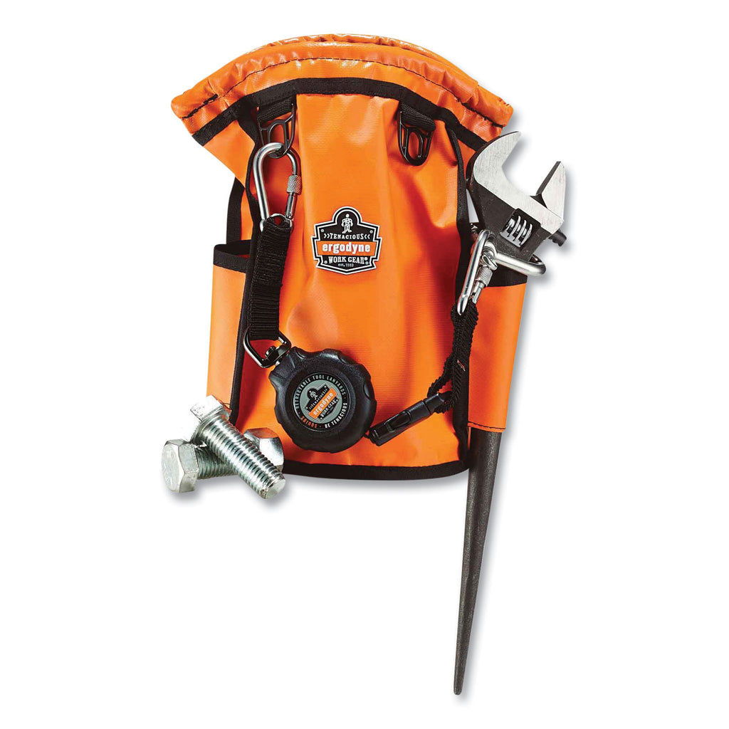 arsenal-5538-topped-parts-tarpaulin-pouch-75-x-75-x-12-tarpaulin-orange-ships-in-1-3-business-days_ego13638 - 3