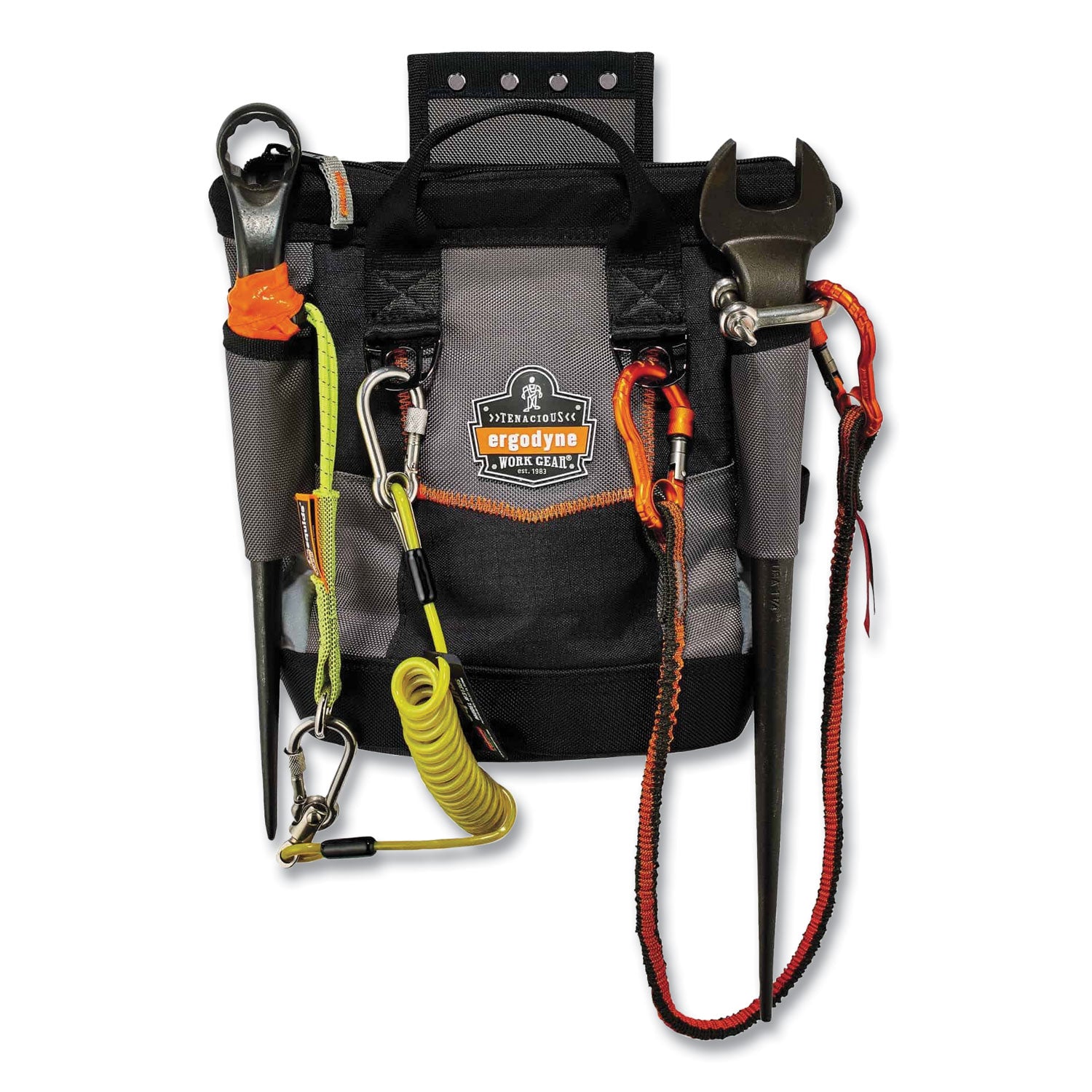arsenal-5517-premium-topped-tool-pouch-with-zipper-6-x-10-x-115-polyester-black-ships-in-1-3-business-days_ego13647 - 2
