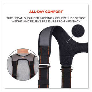 arsenal-5560-padded-tool-belt-suspenders-36-to-48-waist-3-wide-polyester-gray-ships-in-1-3-business-days_ego13665 - 3