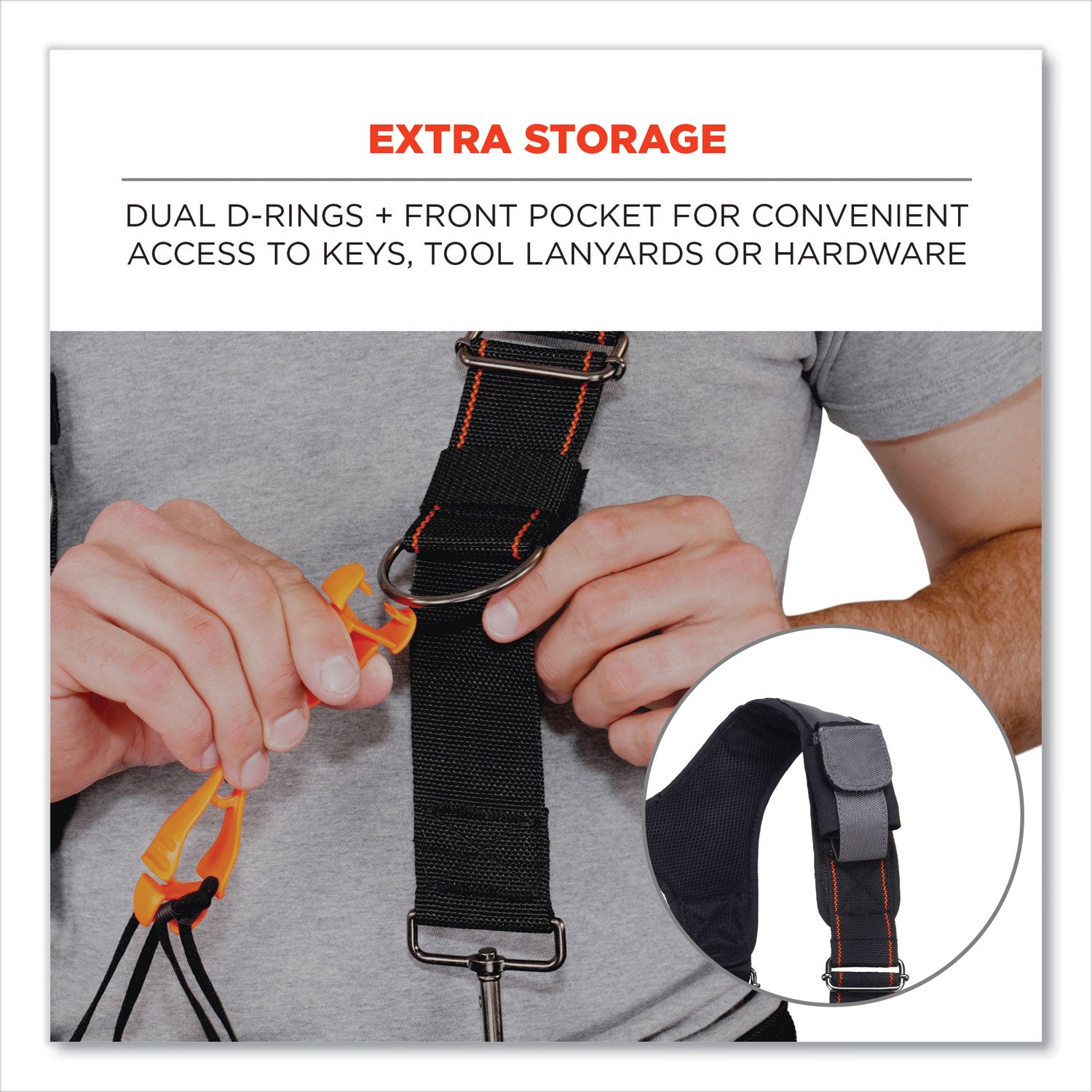 arsenal-5560-padded-tool-belt-suspenders-36-to-48-waist-3-wide-polyester-gray-ships-in-1-3-business-days_ego13665 - 6