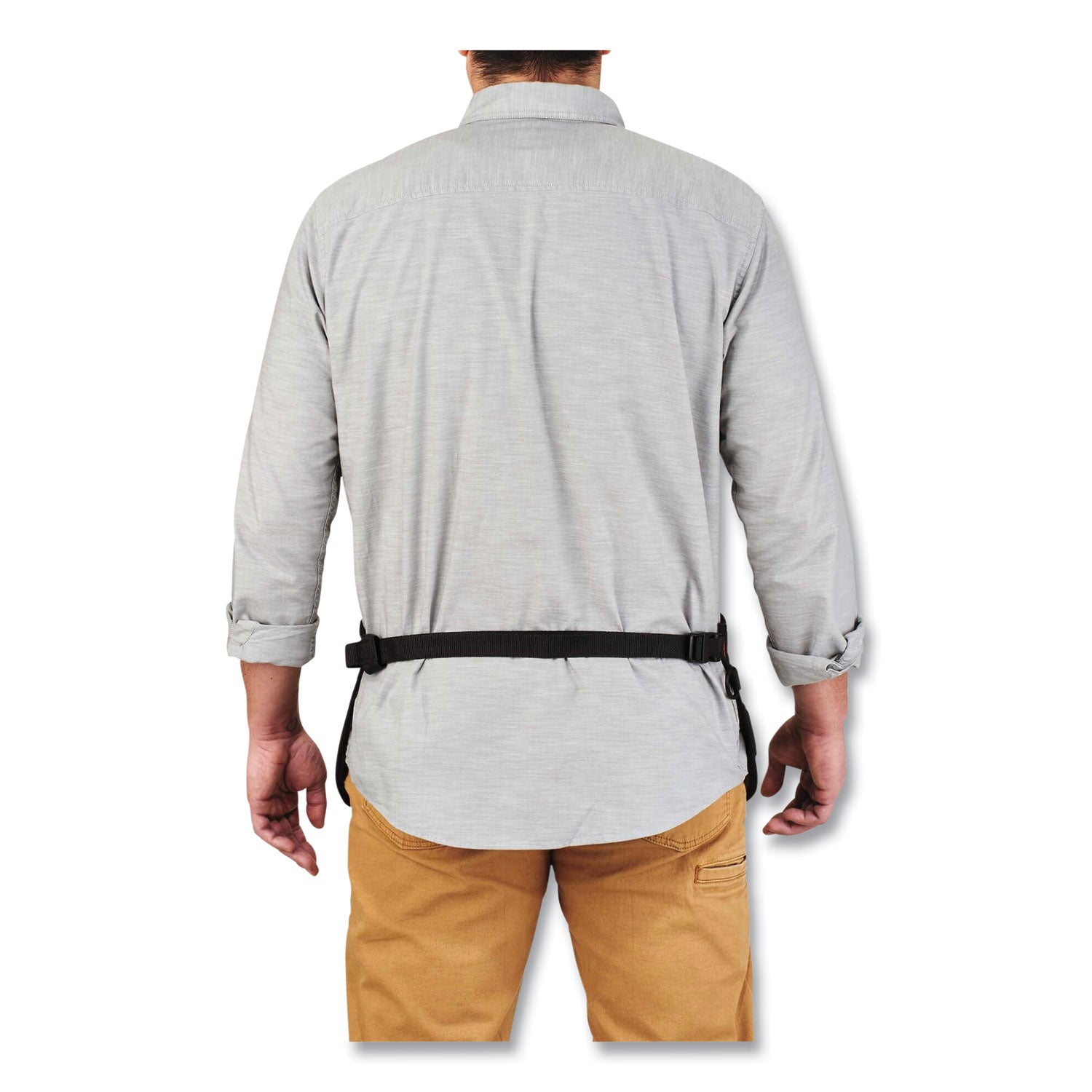 Arsenal 5707 Canvas Waist Apron, 14 Compartments, 25.5 x 34, Canvas, Gray, Ships in 1-3 Business Days