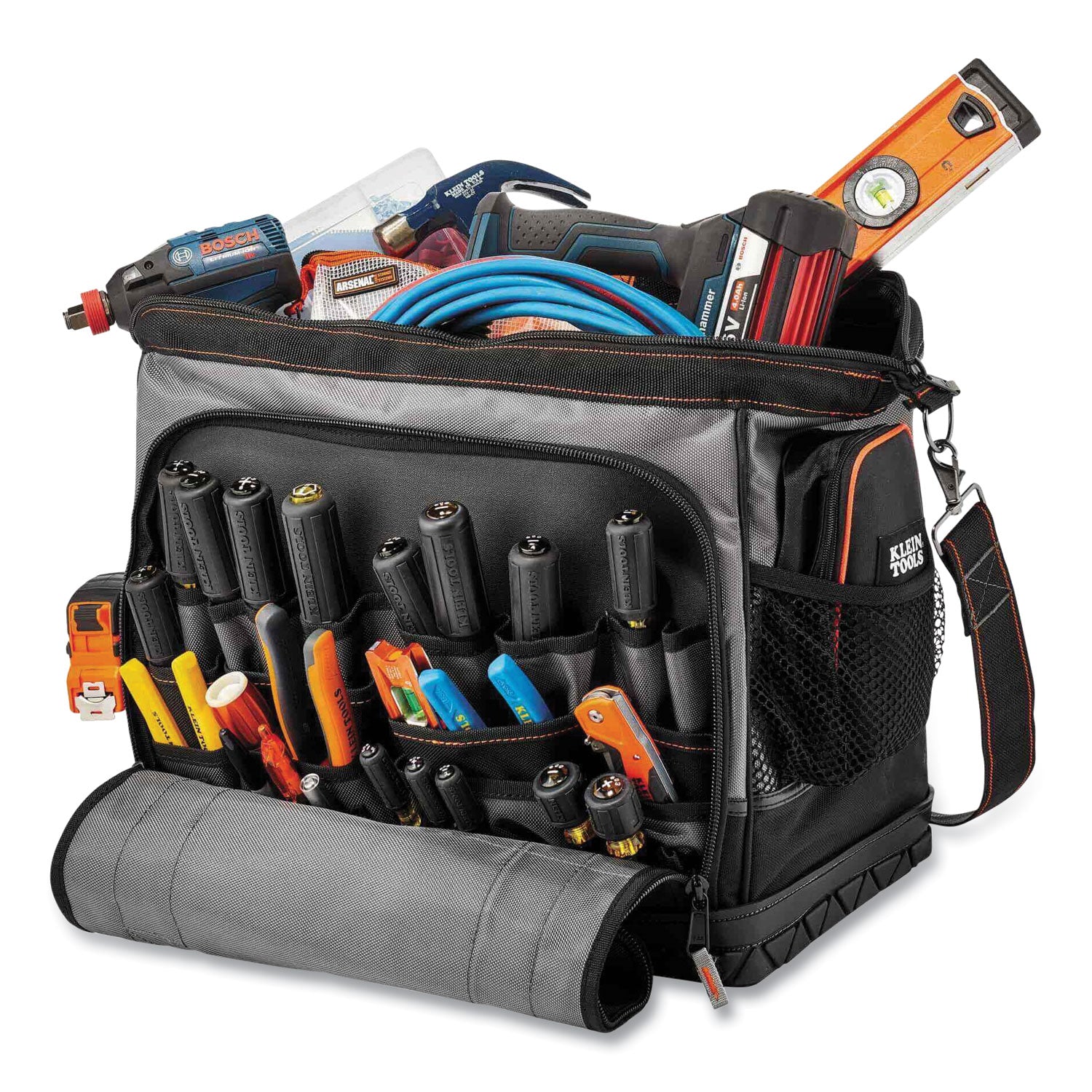 arsenal-5815-open-face-tool-organizer-large-61-comp-11x18x13-ballistic-polyester-black-gray-ships-in-1-3-business-days_ego13715 - 6
