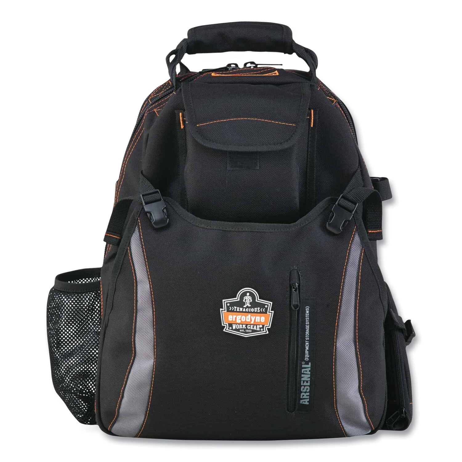 arsenal-5843-tool-backpack-dual-compartment-26-comp-85x135x18-ballistic-polyester-black-grayships-in-1-3-business-days_ego13743 - 1