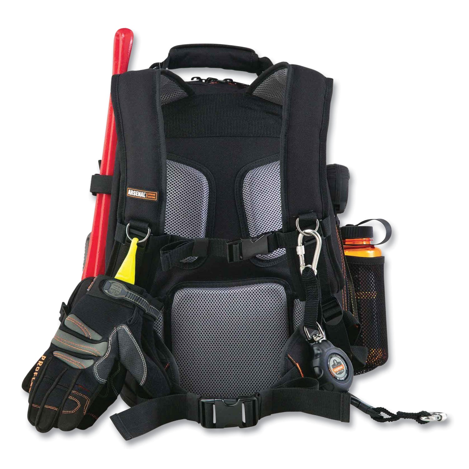arsenal-5843-tool-backpack-dual-compartment-26-comp-85x135x18-ballistic-polyester-black-grayships-in-1-3-business-days_ego13743 - 8