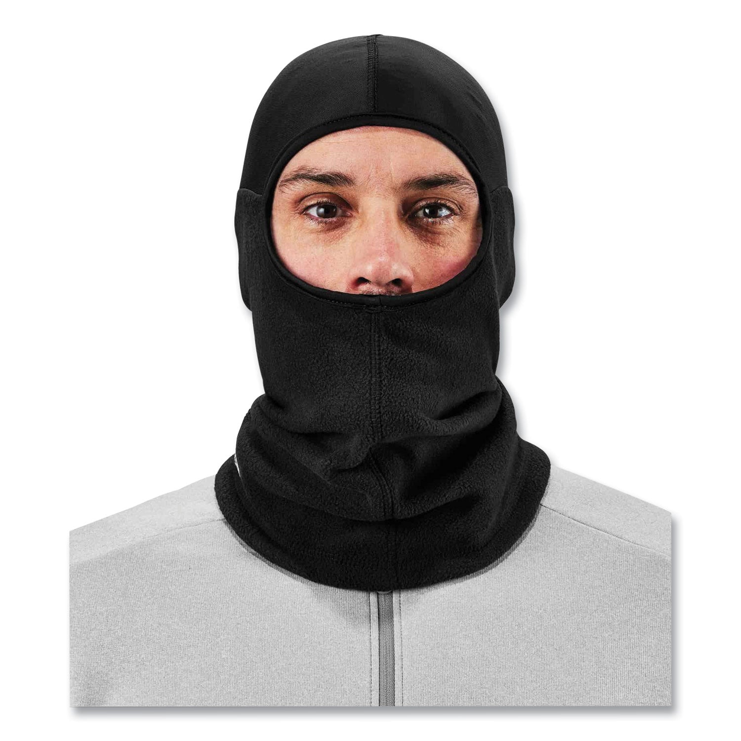 N-Ferno 6822 Balaclava Spandex Top Face Mask, Spandex/Fleece, One Size Fits Most, Black, Ships in 1-3 Business Days