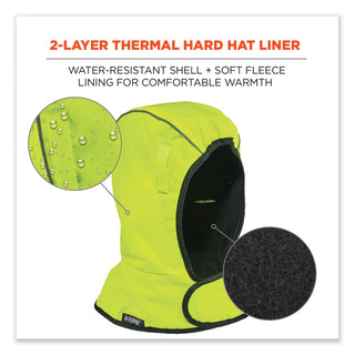 N-Ferno 6842 2-Layer Poly Shoulder Winter Liner, Fleece/Polyester, One Size Fits Most, Lime, Ships in 1-3 Business Days