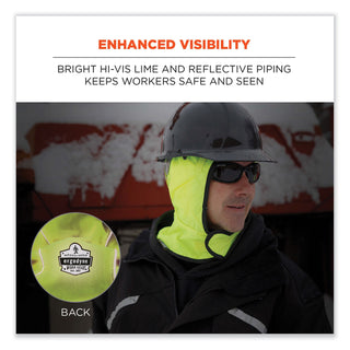 N-Ferno 6842 2-Layer Poly Shoulder Winter Liner, Fleece/Polyester, One Size Fits Most, Lime, Ships in 1-3 Business Days