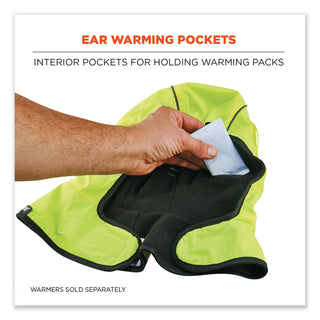 N-Ferno 6842 2-Layer Poly Shoulder Winter Liner, Fleece/Polyester, One Size Fits Most, Lime, Ships in 1-3 Business Days