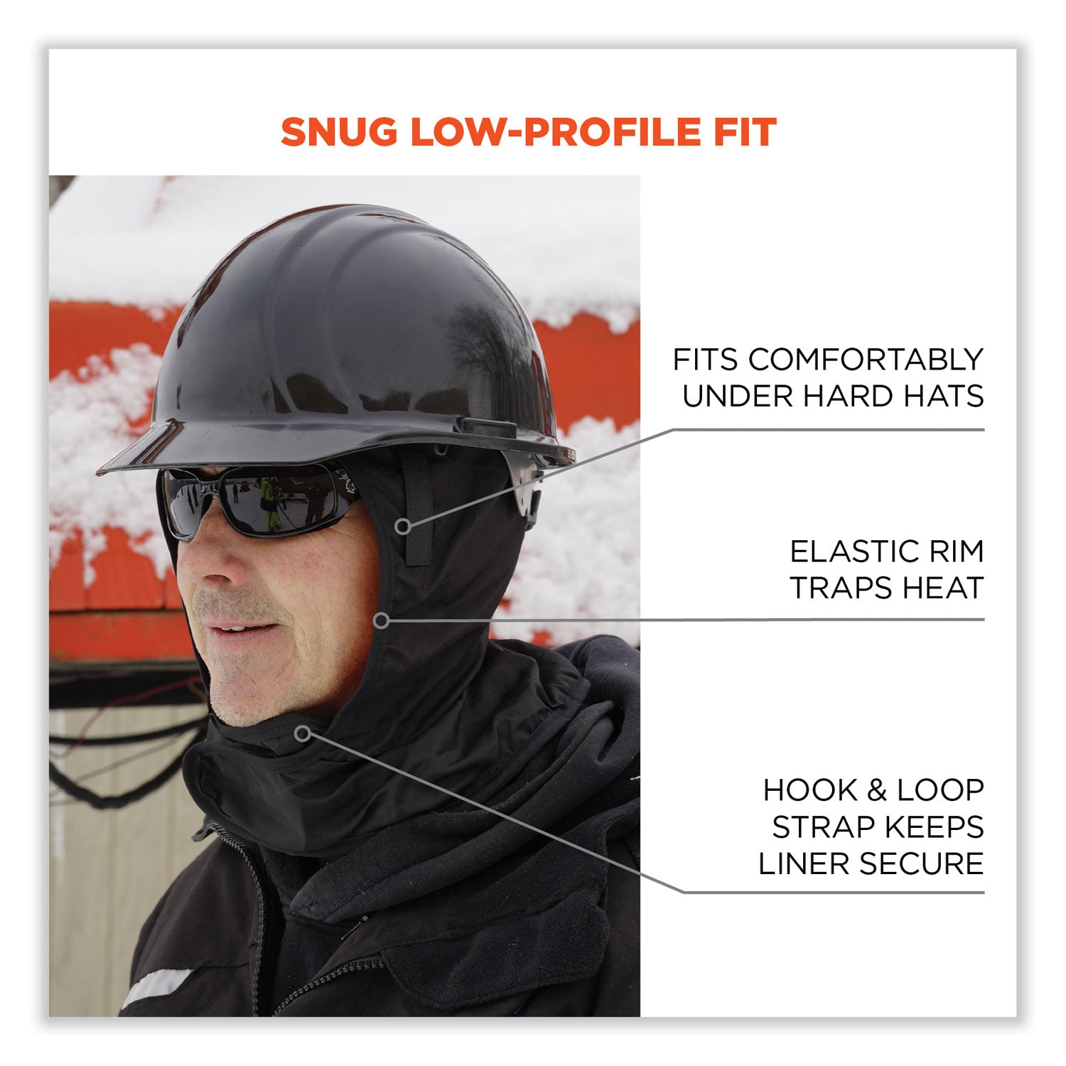 N-Ferno 6842 2-Layer Poly Shoulder Winter Liner, Fleece/Polyester, One Size Fits Most, Black, Ships in 1-3 Business Days