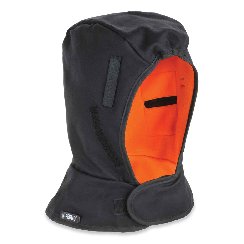 N-Ferno 6862 2-Layer FR Shoulder Winter Liner, Cotton/Fleece/Modacrylic, One size Fit Most, Black, Ships in 1-3 Business Days