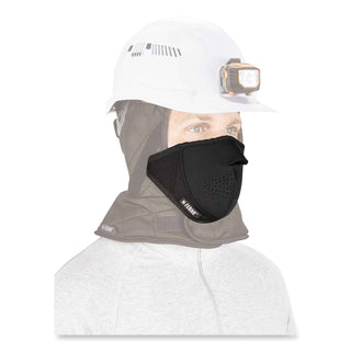 N-Ferno 6874 2-Layer Thermal Mouthpiece, Neoprene/Fleece, One Size Fits Most, Black, Ships in 1-3 Business Days