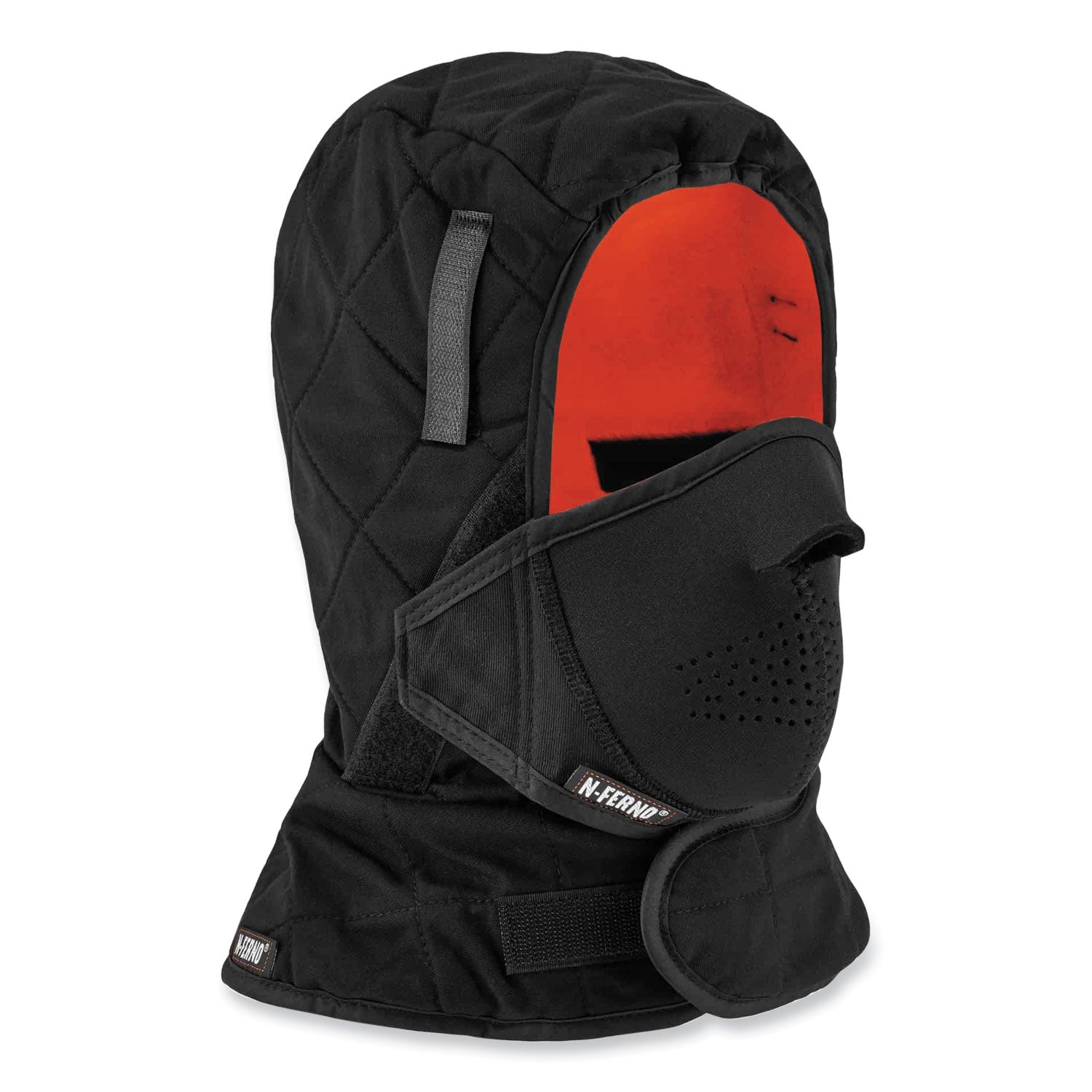 N-Ferno 6874 2-Layer Thermal Mouthpiece, Neoprene/Fleece, One Size Fits Most, Black, Ships in 1-3 Business Days