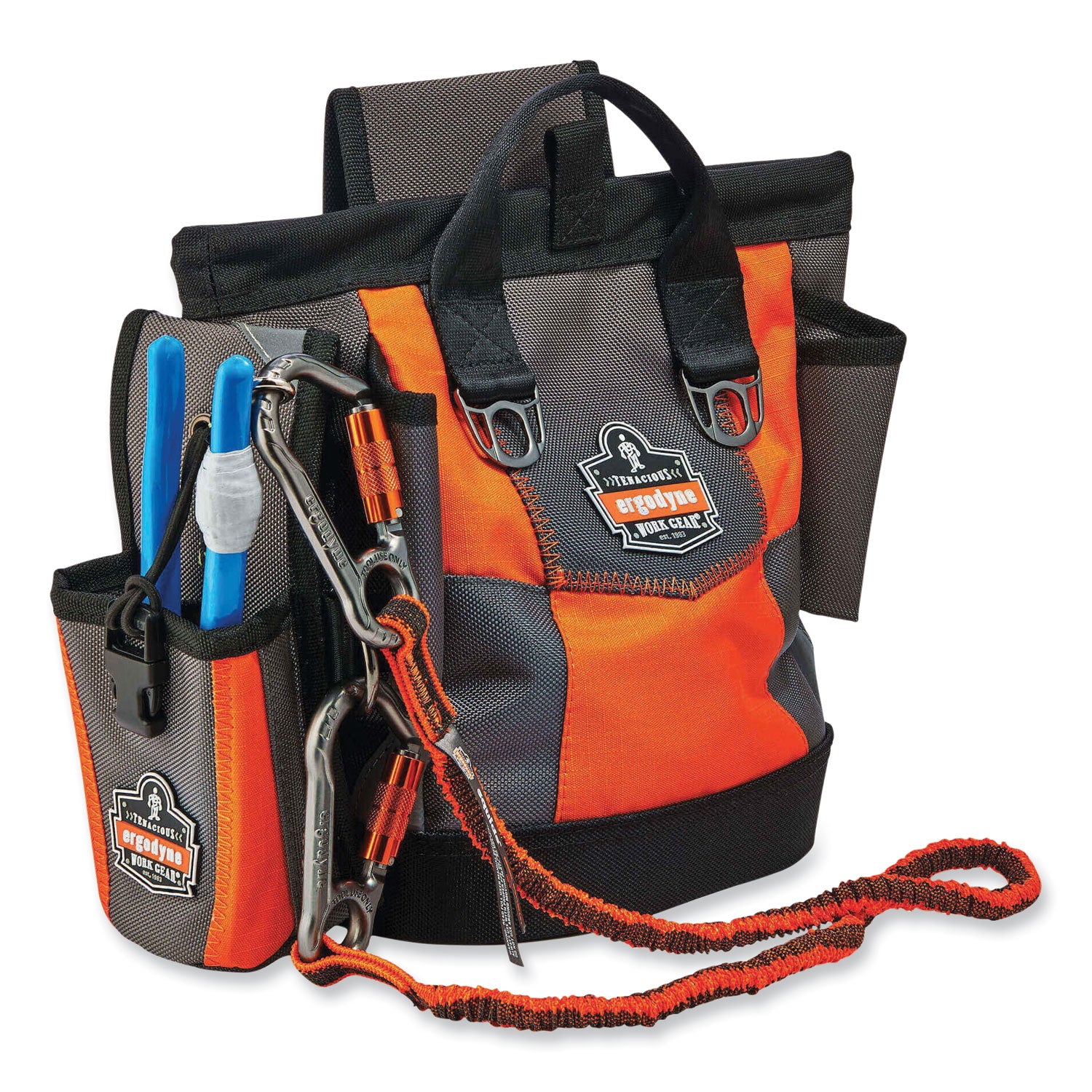 arsenal-5561-small-tool-and-radio-loop-holster-25-x-45-x-85-polyester-gray-ships-in-1-3-business-days_ego13561 - 4