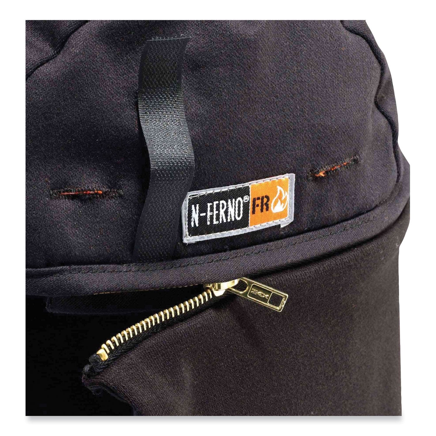 N-Ferno 6885 2-Layer FR Zip-Off Winter Liner, Modacrylic Cotton, One Size Fits Most, Black, Ships in 1-3 Business Days