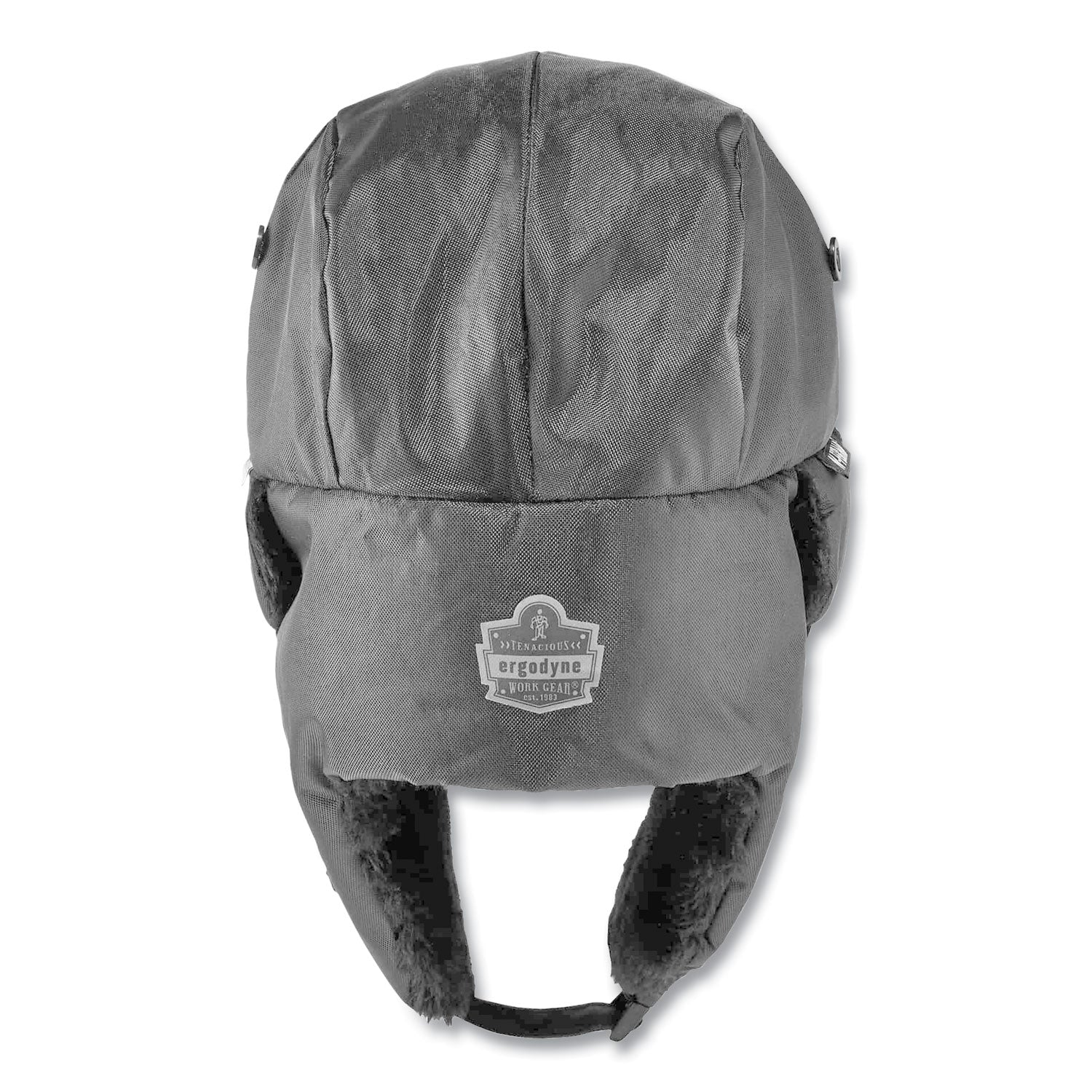 N-Ferno 6802ZI Zipper Trapper Hat + Universal Bump Cap, S/M, Black, Ships in 1-3 Business Days
