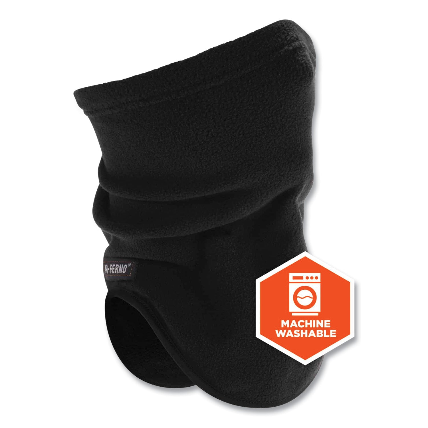 n-ferno-6960-fleece-neck-gaiter-fleece-one-size-fits-most-black-ships-in-1-3-business-days_ego16960 - 6