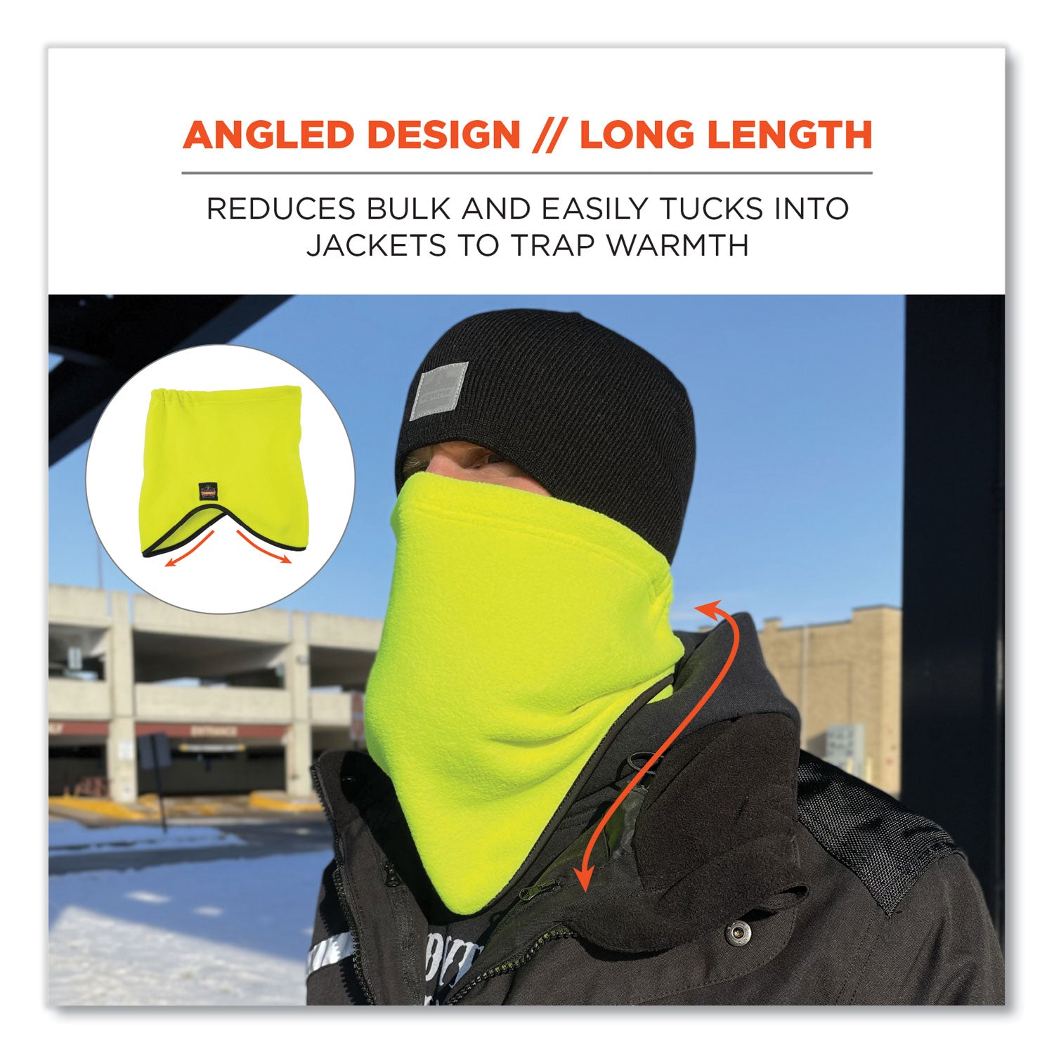 n-ferno-6960-fleece-neck-gaiter-fleece-one-size-fits-most-hi-vis-lime-ships-in-1-3-business-days_ego16961 - 5