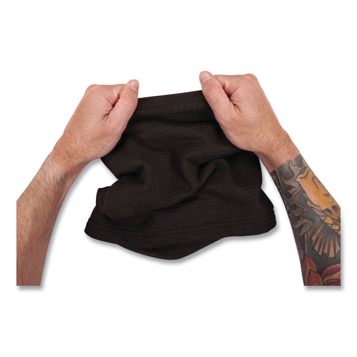 N-Ferno 6962 FR Dual Compliant Neck Gaiter, Polartec Fleece, One Size Fits Most, Black, Ships in 1-3 Business Days