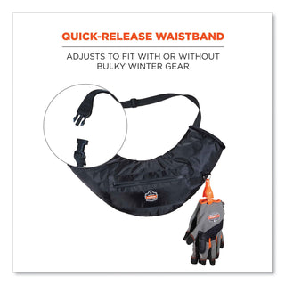 N-Ferno 6980 Winter Hand Warmer Muff Kit with 5 Hand Warmer Packets, Nylon/Fleece/Neoprene, Black, Ships in 1-3 Business Days