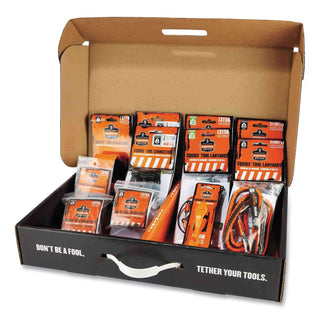 Squids 3184 Concrete Finisher + Mason Tool Tethering Kit, Asstd Max Work Cap, Lengths and Colors, Ships in 1-3 Business Days