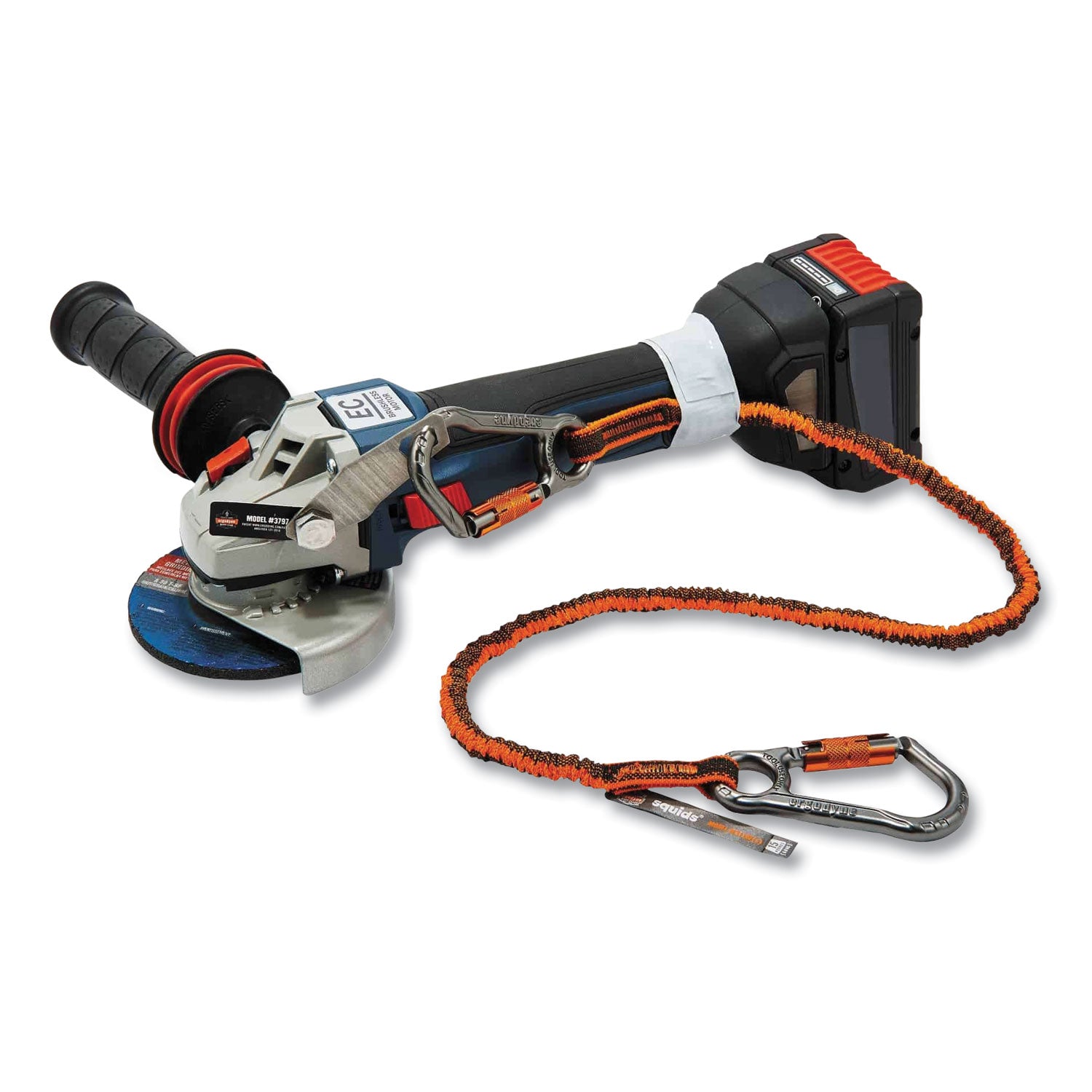 Squids 3184 Concrete Finisher + Mason Tool Tethering Kit, Asstd Max Work Cap, Lengths and Colors, Ships in 1-3 Business Days