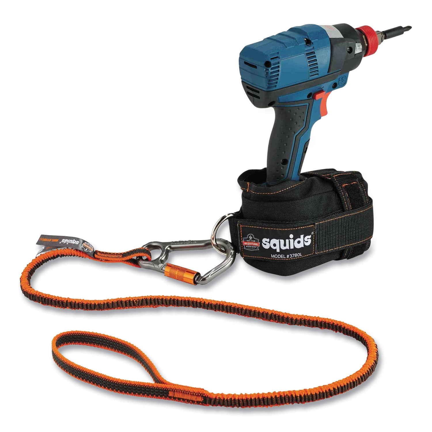 Squids 3186 Iron + Steel Worker Tool Tethering Kit, Asstd Max Work Capacities, Lengths and Colors, Ships in 1-3 Business Days