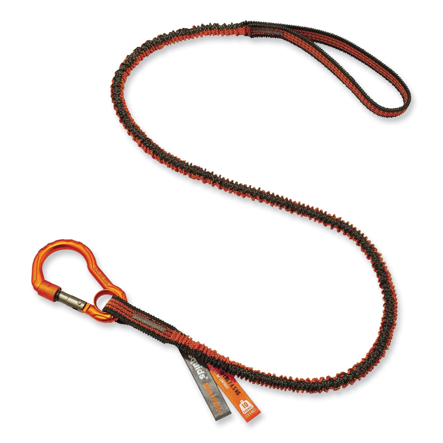 squids-3100fx-tool-lanyard-w-aluminum-carabiner+loop-10-lb-max-work-cap-38-to-48orange-grayships-in-1-3-business-days_ego19802 - 1