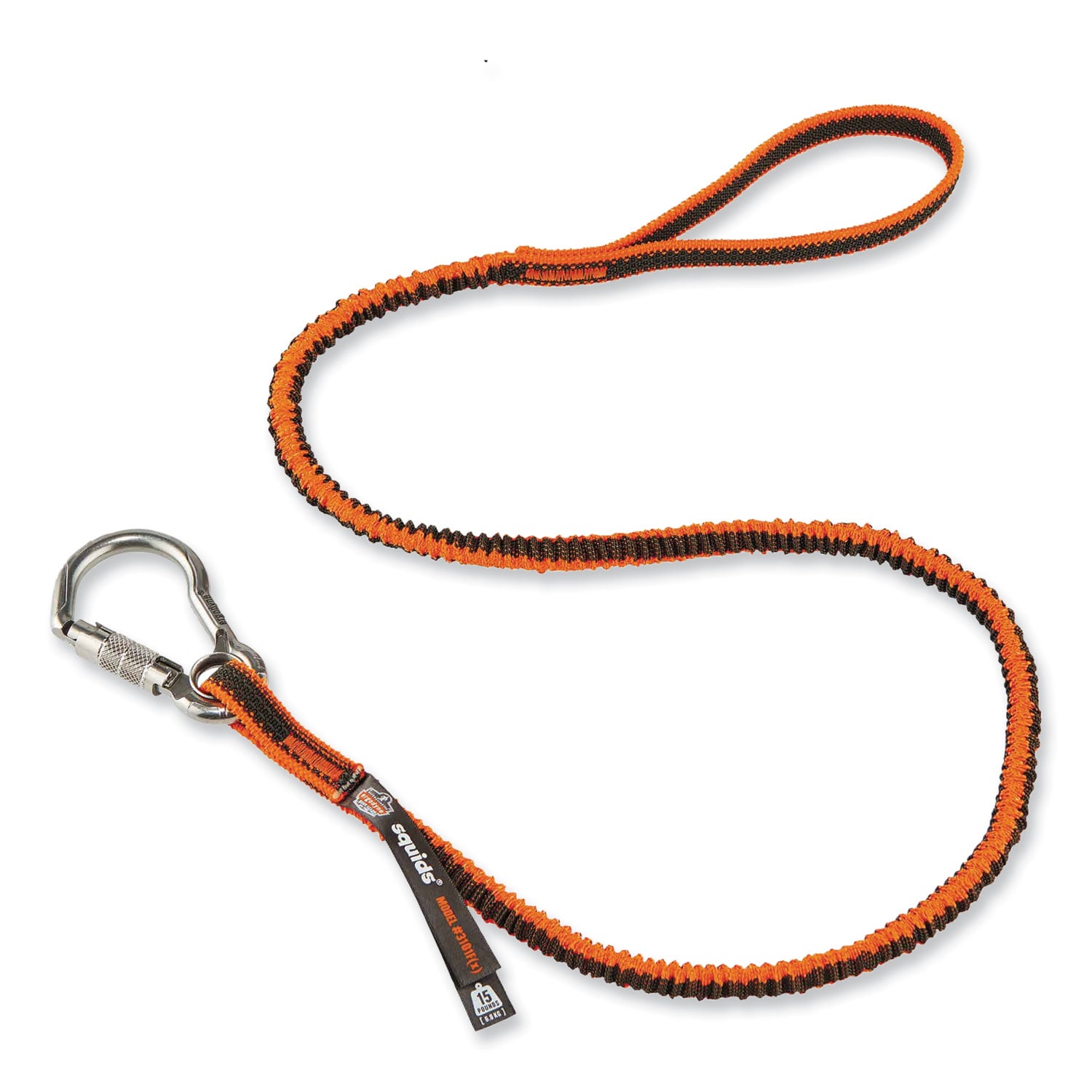 squids-3101fx-tool-lanyard-w-stainless-steel-carabiner-+-loop-15-lb-max-work-cap-38-to-48-ships-in-1-3-business-days_ego19803 - 1
