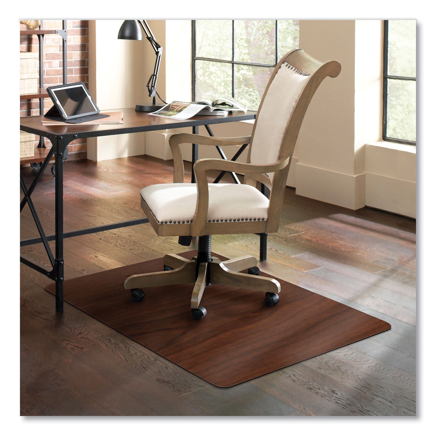 trendsetter-chair-mat-for-hard-floors-36-x-48-cherry-ships-in-4-6-business-days_esr119773 - 2