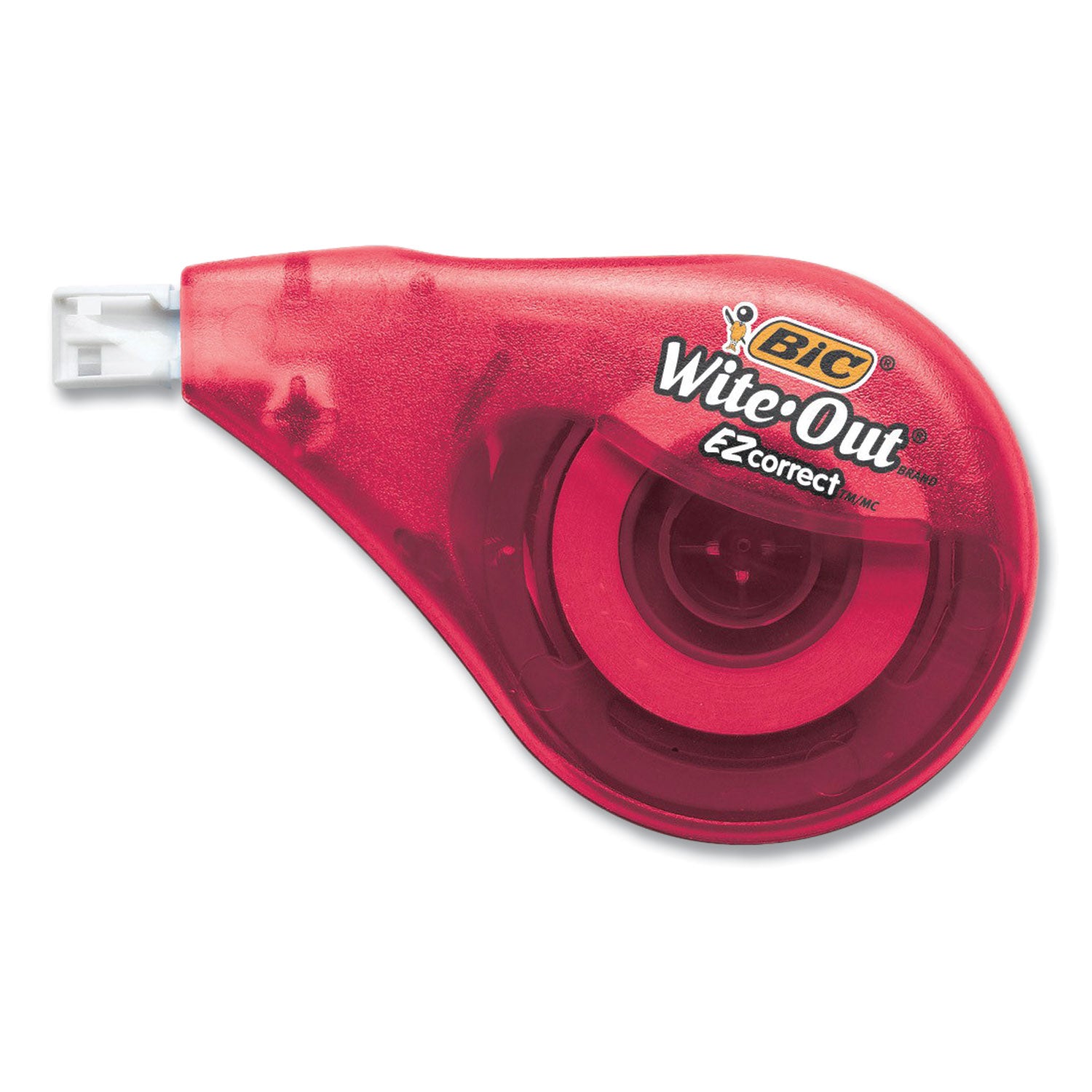Wite-Out EZ Correct Correction Tape, Non-Refillable, Randomly Assorted Applicator Colors, 0.17" x 472", 2/Pack
