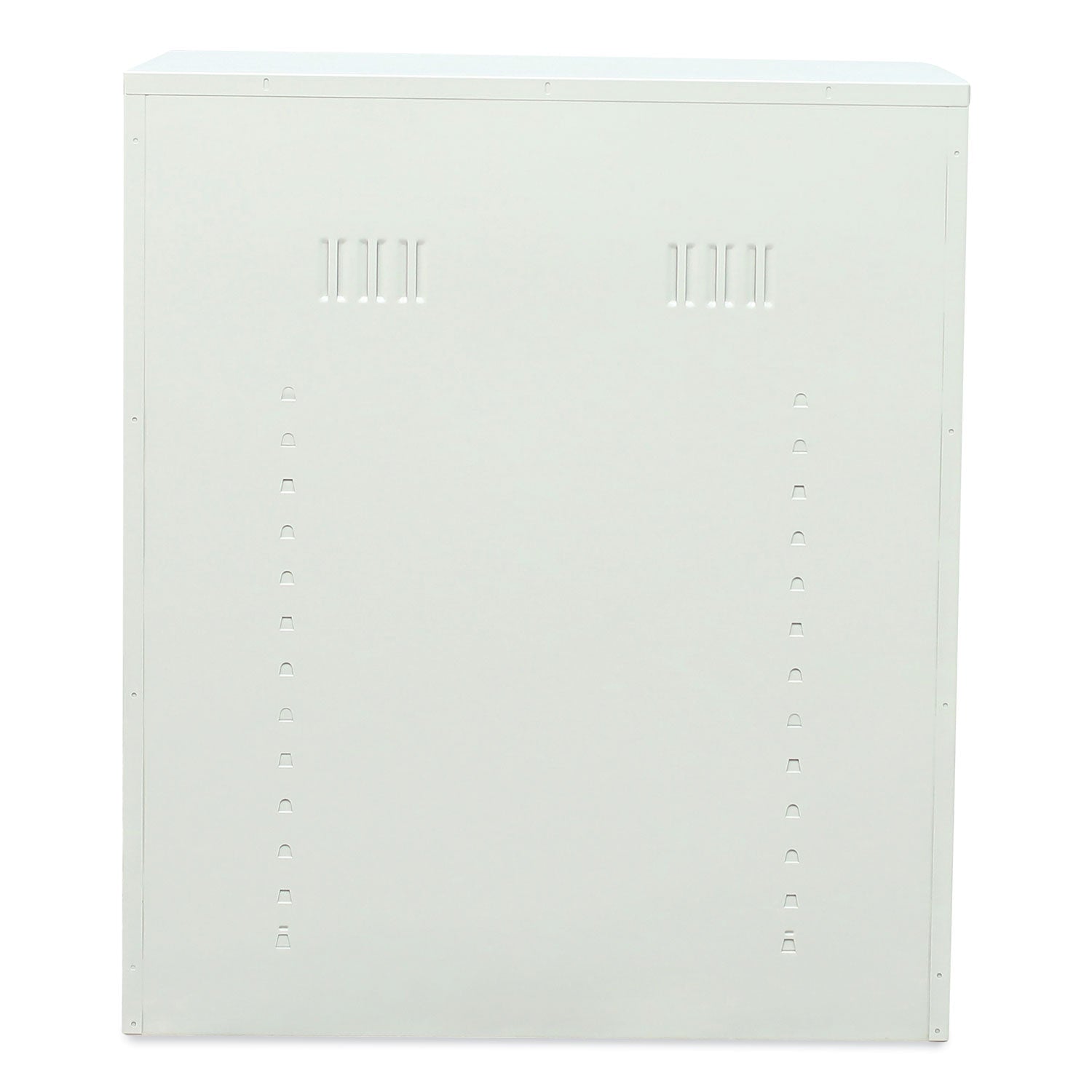 Assembled 42" High Heavy-Duty Welded Storage Cabinet, Two Adjustable Shelves, 36w x 18d, Putty - 