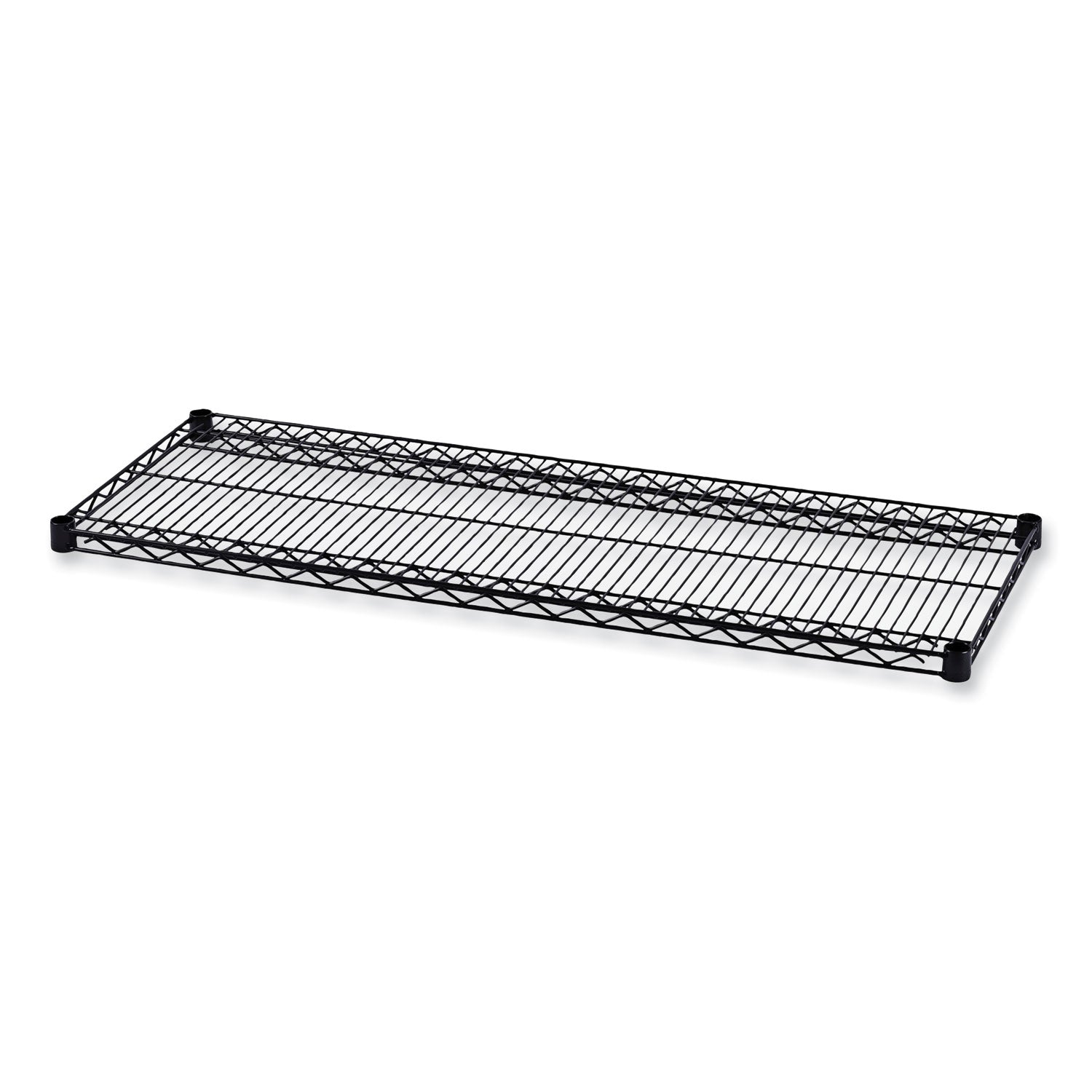 Industrial Wire Shelving Extra Wire Shelves, 48w x 18d, Black, 2 Shelves/Carton - 