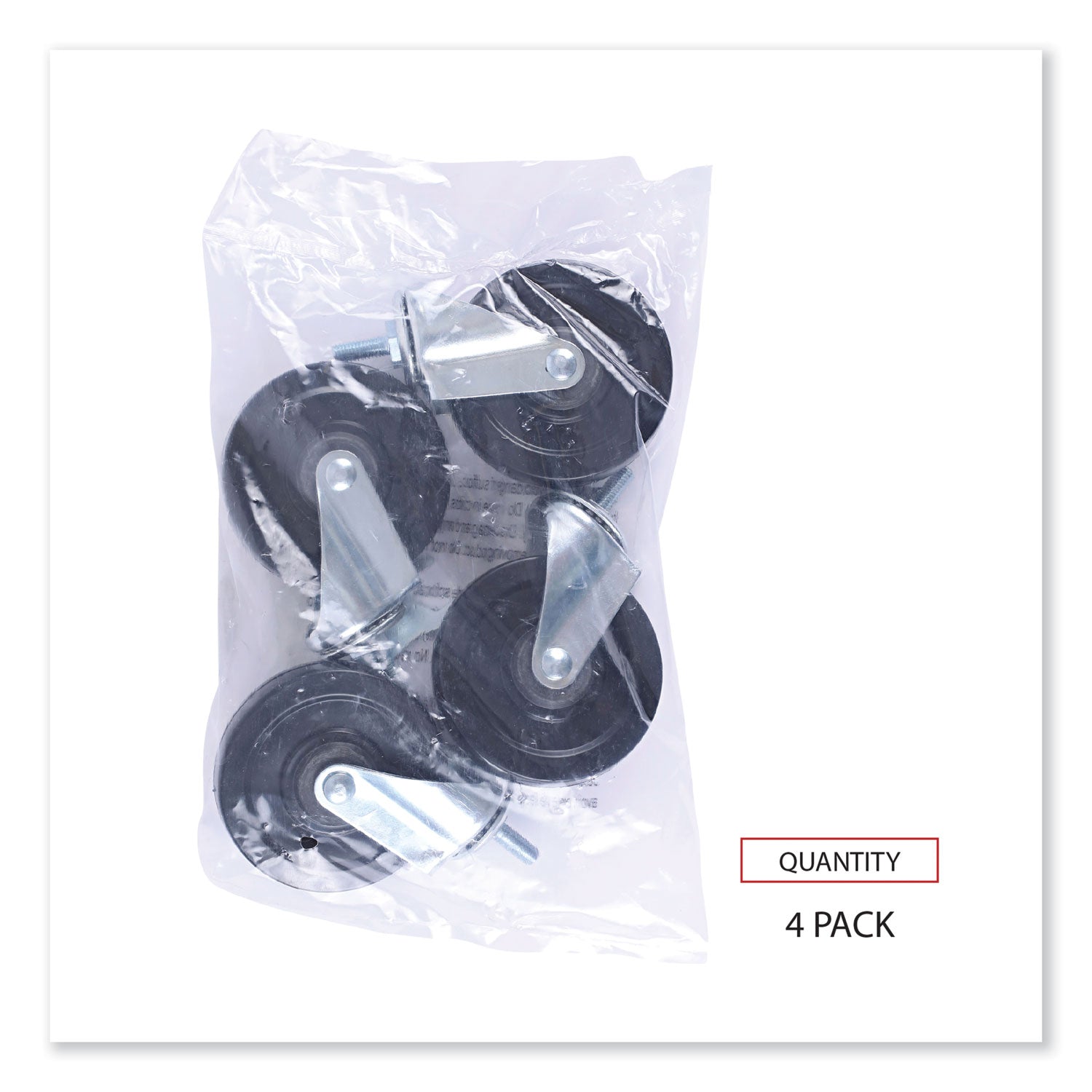 optional-casters-for-wire-shelving-grip-ring-type-k-stem-4-wheel-black-silver-4-set-2-locking_alesw690004 - 6