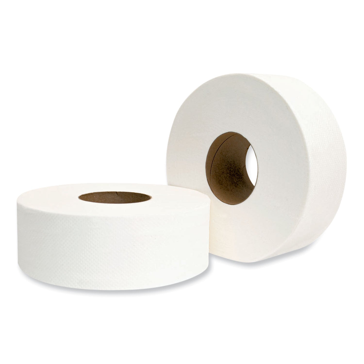 Jumbo JRT Bath Tissue, Septic Safe, 2-Ply, White, 3.25" x 720 ft, 12 Rolls/Carton - 