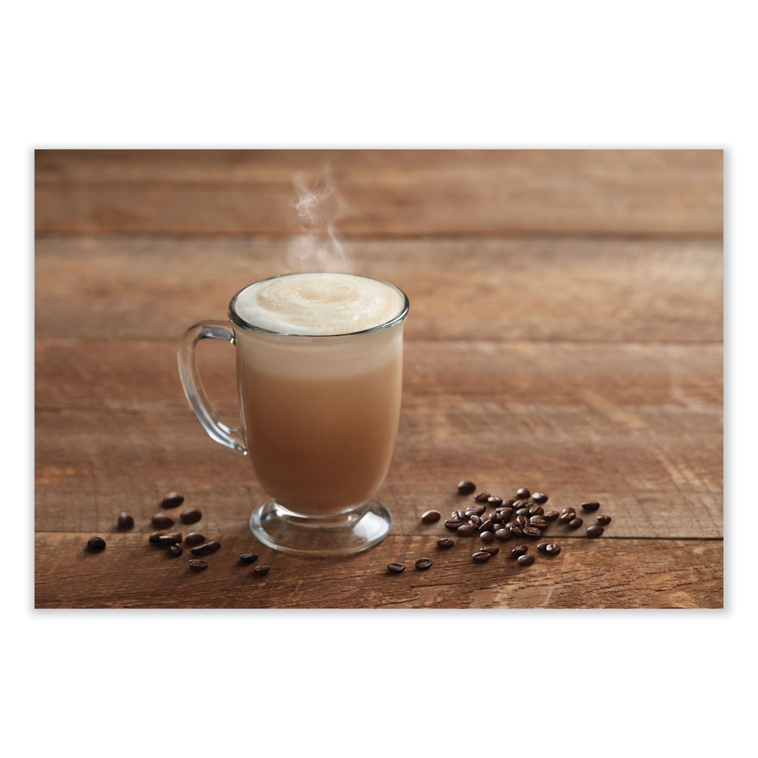 Frothy Coffee Beverage, French Vanilla, 2 lb Bag, 6/Carton