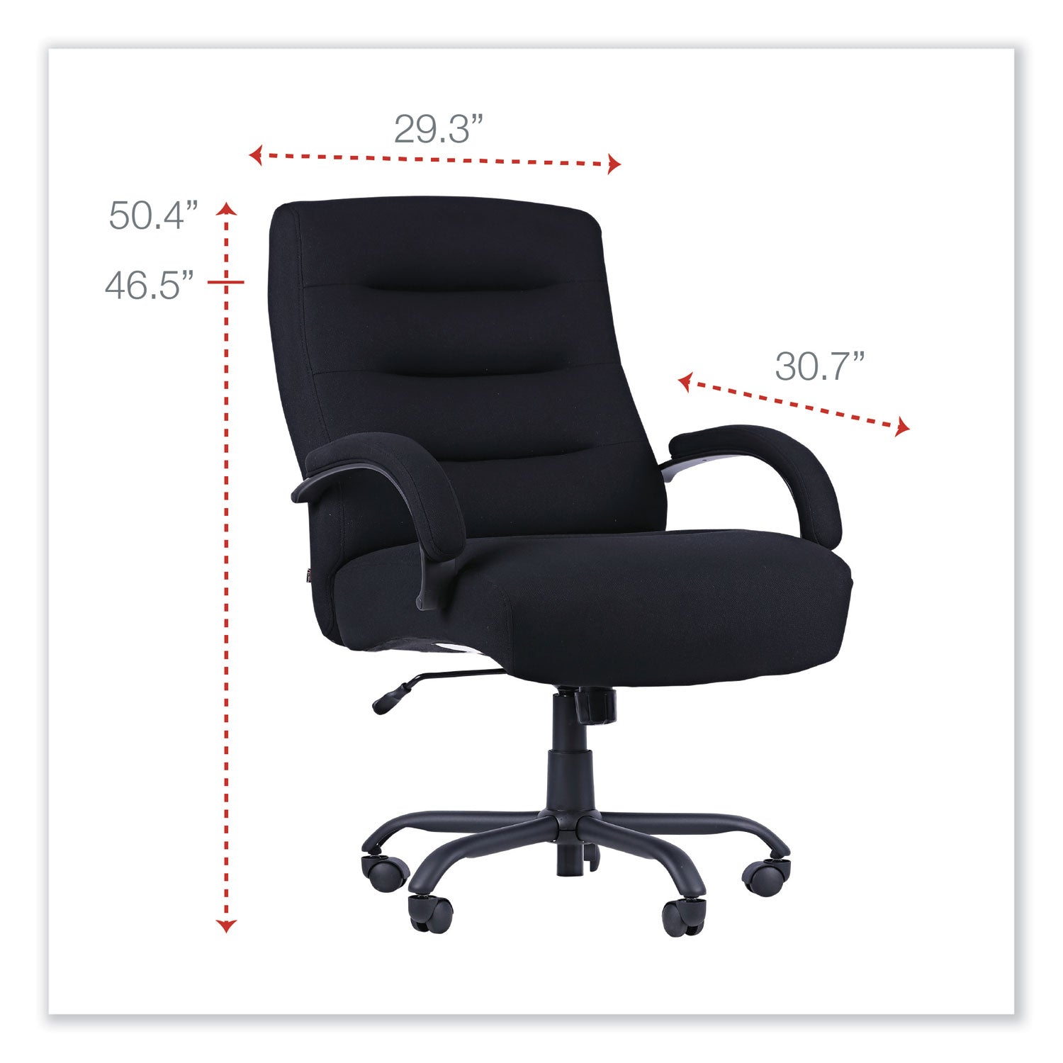 alera-kesson-series-big-tall-office-chair-supports-up-to-450-lb-215-to-254-seat-height-black_aleks4510 - 2